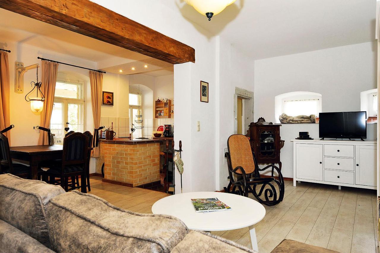 Ferienwohnung Gans Auguste Dohna ภายนอก รูปภาพ